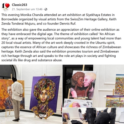 Report on Classic263 - Monika Chanda reports on the Vernissage of SwissZim Heritage