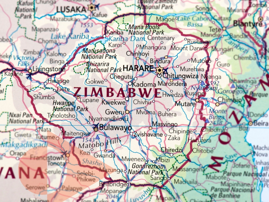 Zimbabwe Map1
