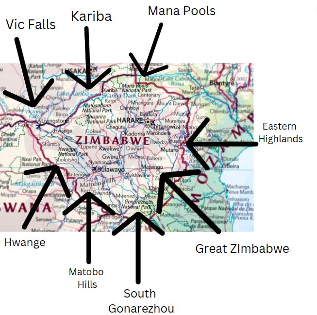 Zimbabwe places of interest